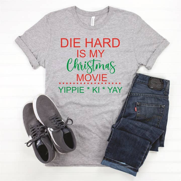Die Hard Is My Christmas Movie Yippie Ki Yay Tee and other Purchase Wholesale die hard. Free Returns & Net 60 Terms on Faire trending on Faire.