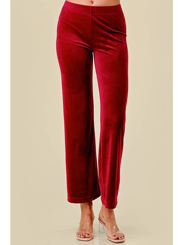 MIO WHOLESALE - Wholesale Pants - Women's - VW001 PLUS PLUS SIZE VELOUR PANTS9