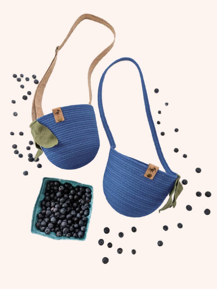 Collection Myrtille Mini Evergreen - Panier de Cueillette pour la vente par The Nestling Company