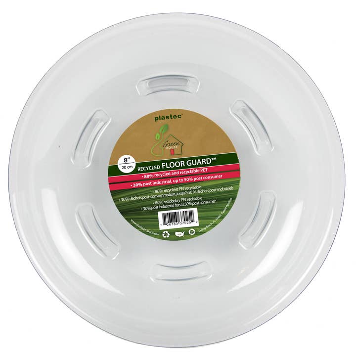 Floor Guard Recycled 8" for wholesale by Plastec Products