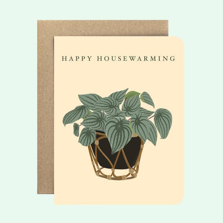 Cartão Peperomia por atacado de Blue Whale Paper Co