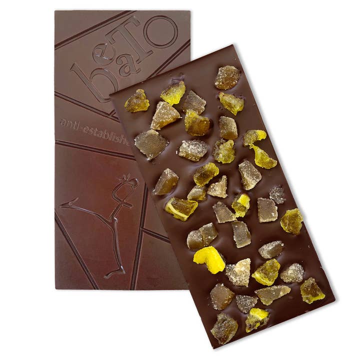 Beato Chocolates - Wholesale Chocolate bar - Saturday Night at the Voltaire Chocolate Bar (75g/2.64oz)5