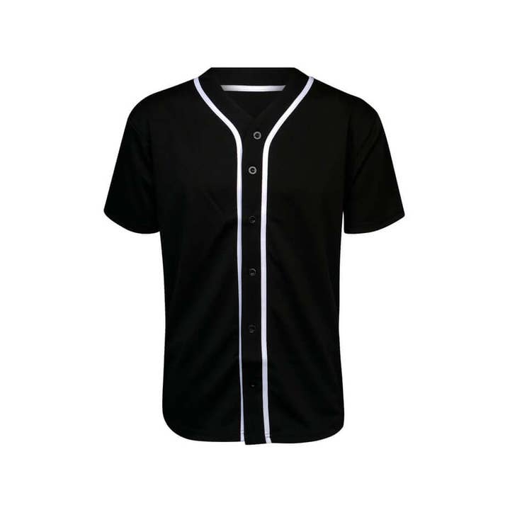 ILTEX Apparel - Wholesale Jersey - Men's - Baseball Button Down Jersey Adult