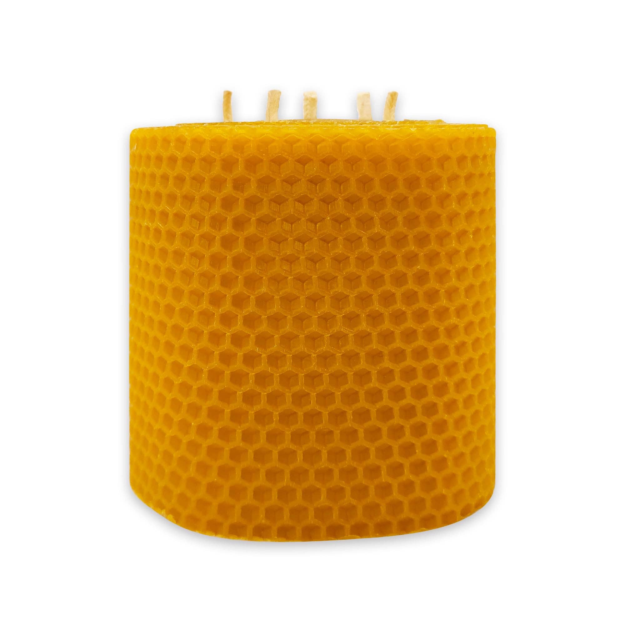 Infinite Essence S.L. - Wholesale Pillar Candle - 5-wick Honey Candle 10 x 11 cm