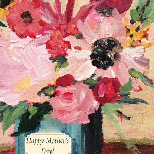 Carpe Diem Papers - Wholesale Mother's Day Card - Mother's Day Tea Tin Greeting Card