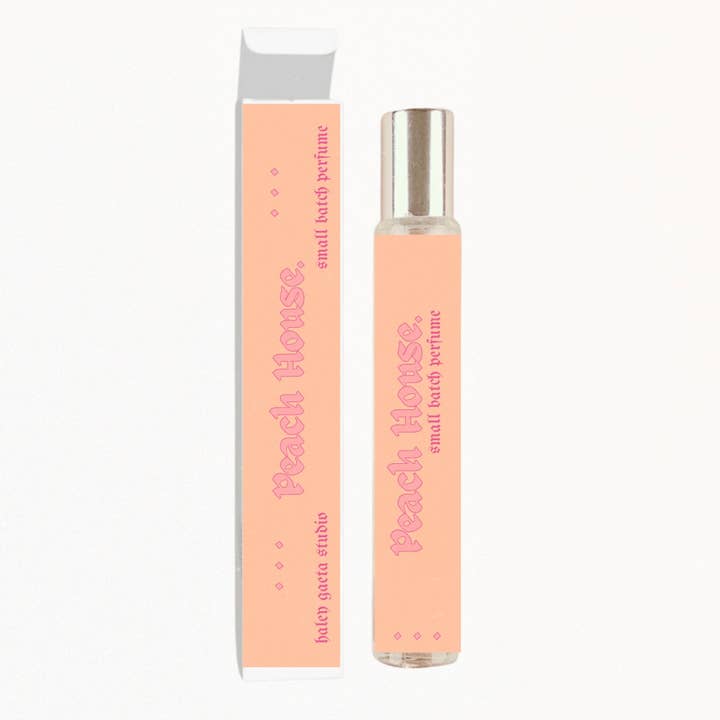 Peach House ⋆ Essential Oil Perfume Roller for wholesale by Haley Gaeta Studio