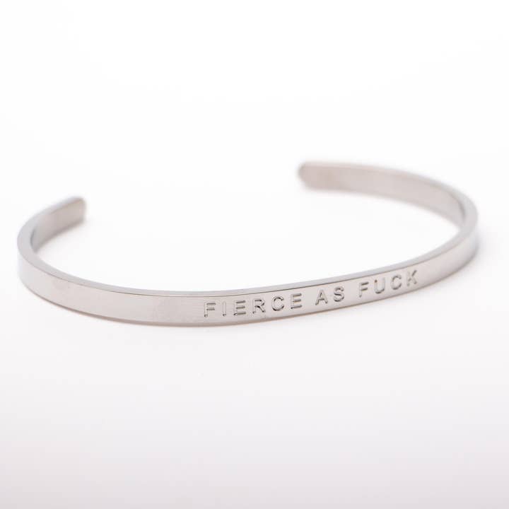 FIERCE AS F@#K - Bangle for wholesale by FIERCE ONE