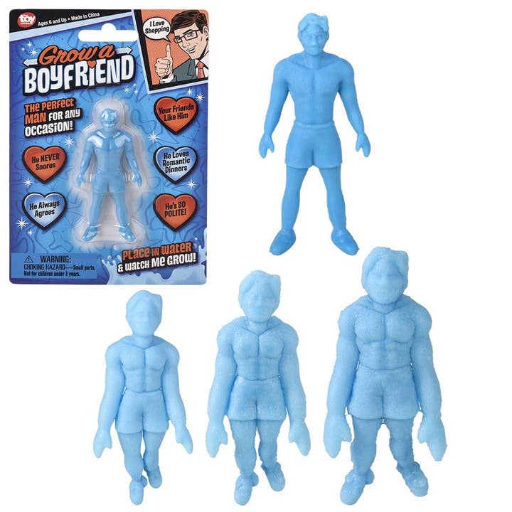 La Luna Bella - Toys - Wholesale Classic Toy - Kids - 2.7" Grow A Boyfriend 12ct - LLB Toys