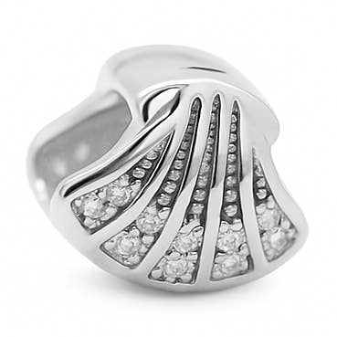 TALISMAN JEWELLERY (D&Fidanverdi, S.L.) - Wholesale Individual Charm/Pendant - Shell Charm Camino de Santiago 925 Silver and Oz0