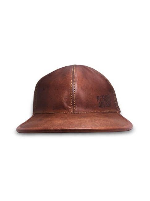 Chapeau en cuir à 6 panneaux pour la vente par Personal Advisory