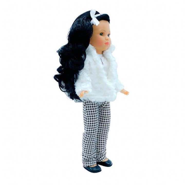 Muñeca de colección y artesanía – Engroshandel Dukke - Børn – Simona dukke 40 cm .100% vinyl med bukser og jakke