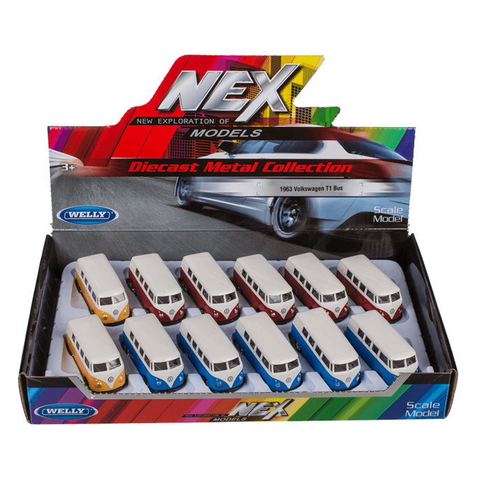 Out of the blue KG - Wholesale Toy Car/Truck - Kids - Model car, VW T1 Bus 1963,1