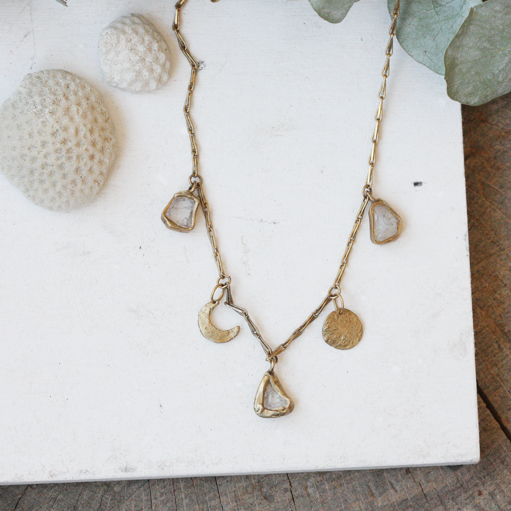 Emilie Shapiro Jewelry - Wholesale Pendant/Charm Necklace - Wax and Wane Necklace1