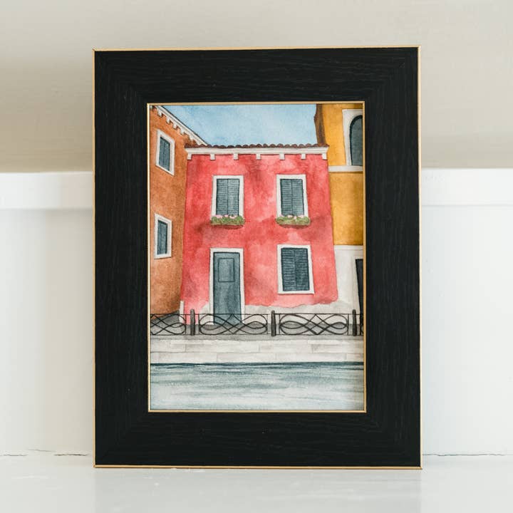 The Campbell Creative - Wholesale Art Print - "Tana" - Venice Watercolor Print0
