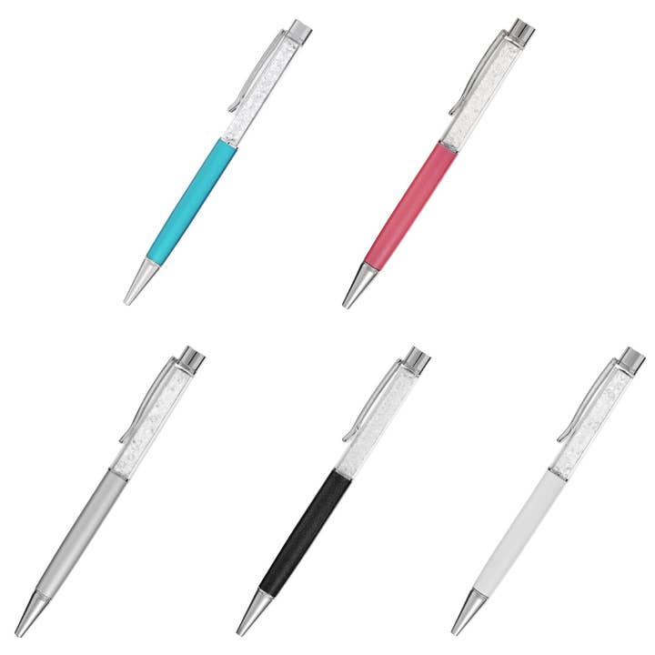 Lot De 5 Stylos Cristal De Bohême - Multi pour la vente par CARALI / MYC Paris