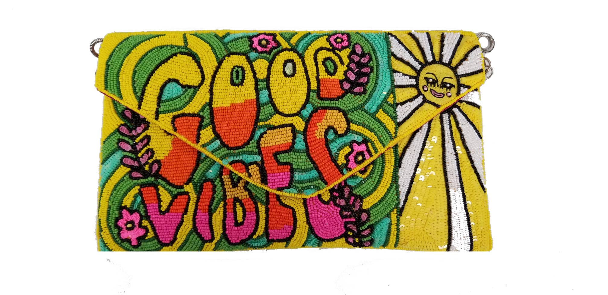 Ricki designs - Venta al por mayor Bolso de mano - Mujer - BOLSO DE MANO GOOD VIBES CON CUENTAS2