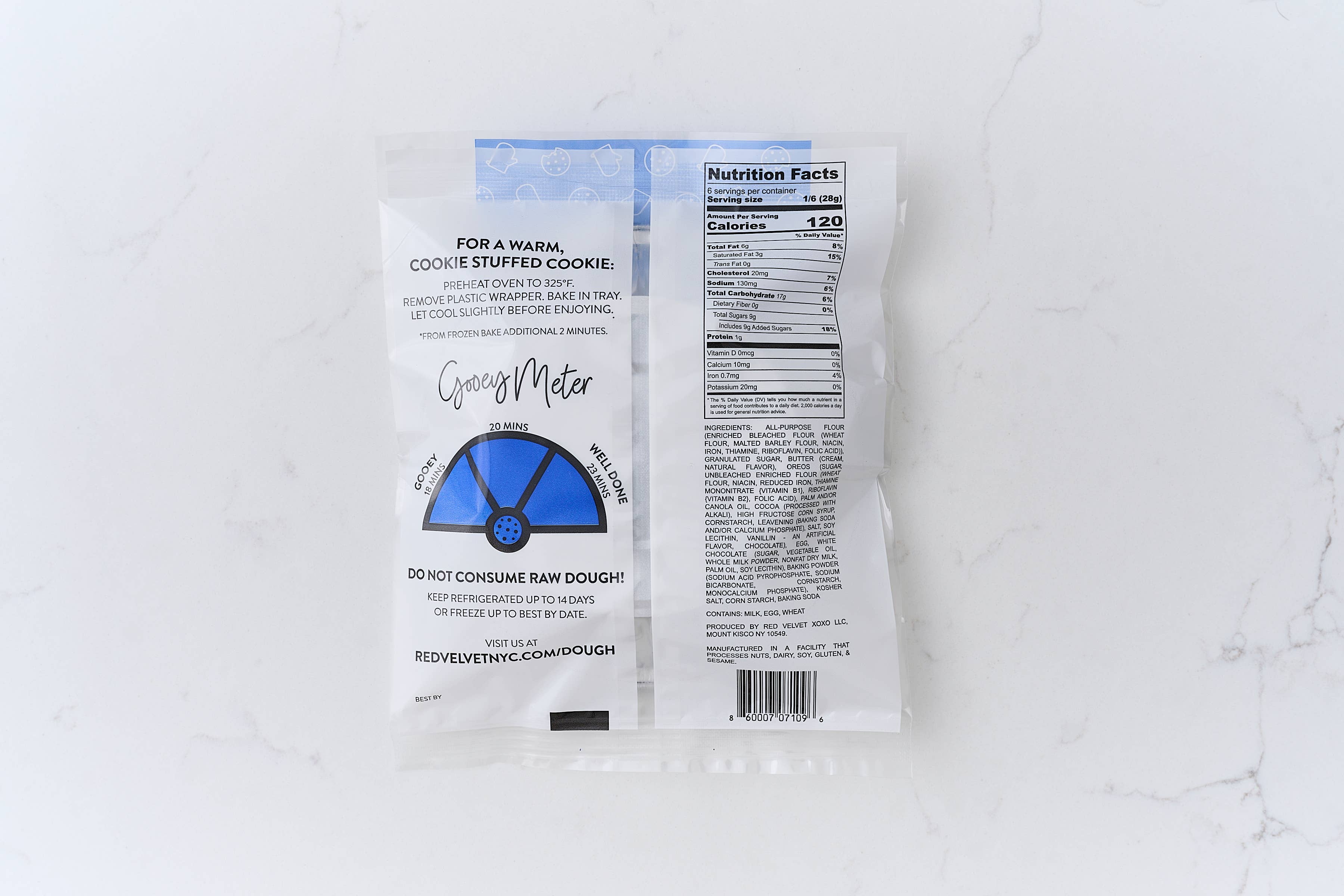 Red Velvet NYC – Engroshandel Cookie – Cookies & Fløde Cookie-stegepande | Sæt med 124