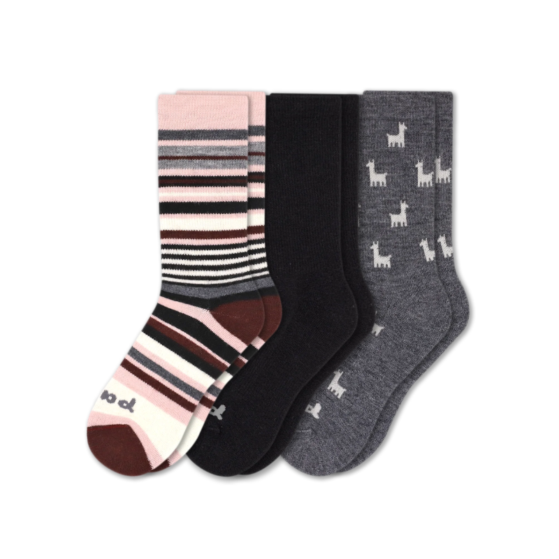 Pacas - Wholesale Socks - Women's - 3 Pack - Women's Crew Pacas Socks1