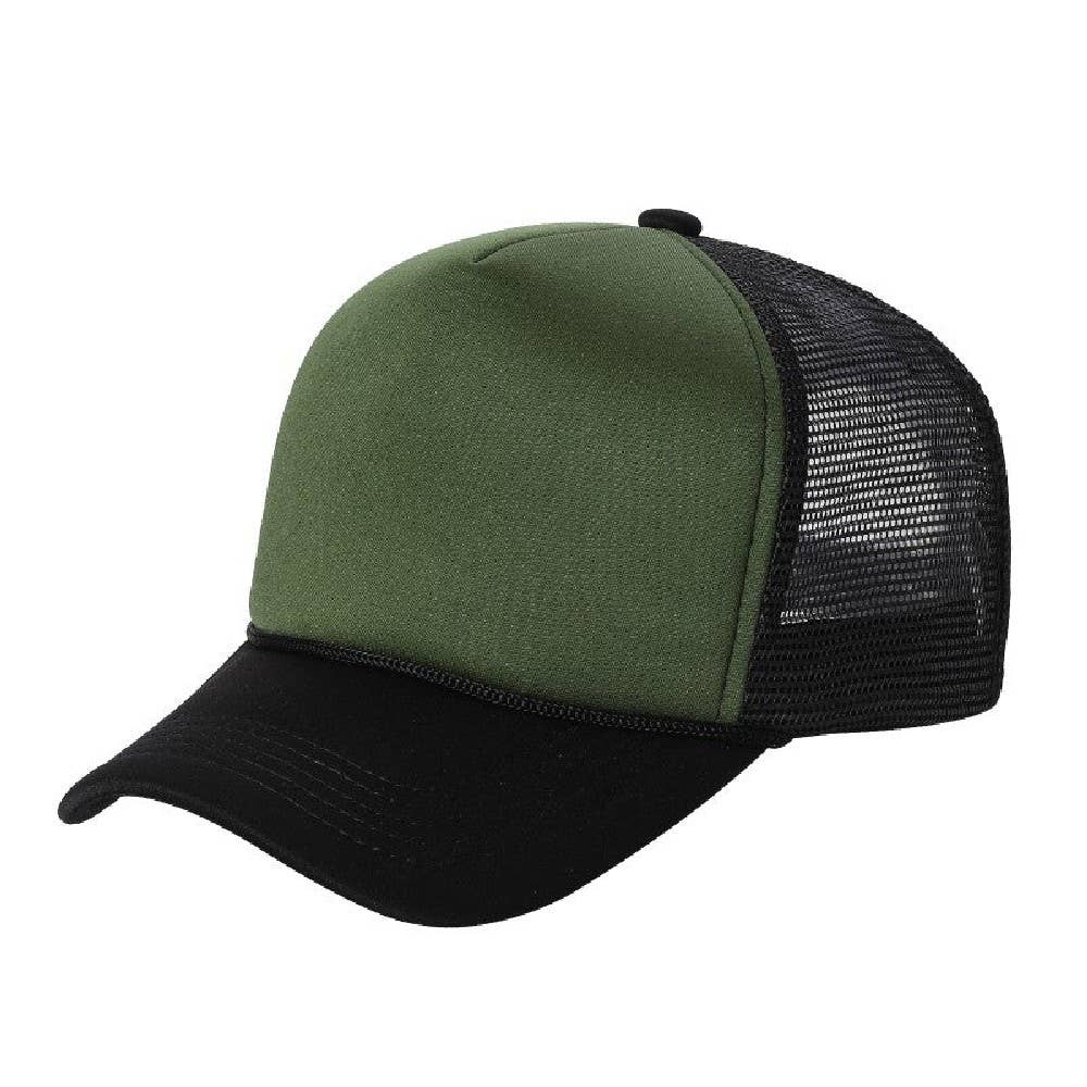 DOBBI - Wholesale Trucker Hat - Unisex - Sponge Trucker Mesh Cap60