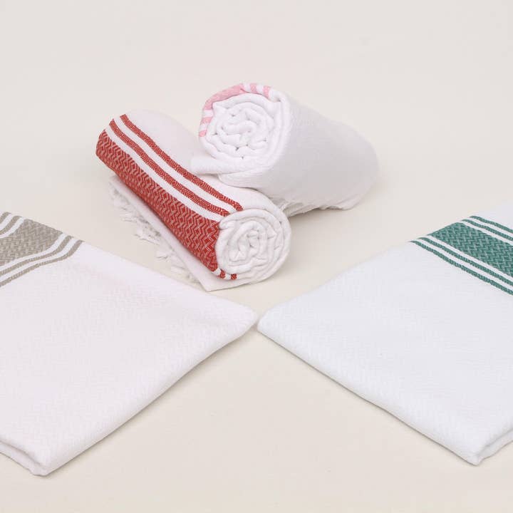 Anatolia Loom - Wholesale Beach Towel - Organic Turkish Hand Towel – 100% Cotton Hammam Fouta10