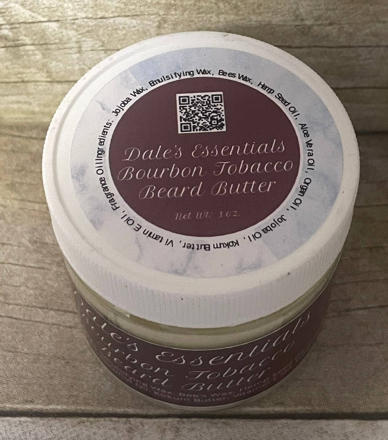 Dales Handmade Soaps & More - Wholesale Beard Styling Product - Dale's Essentials Bourbon Beard Butter1