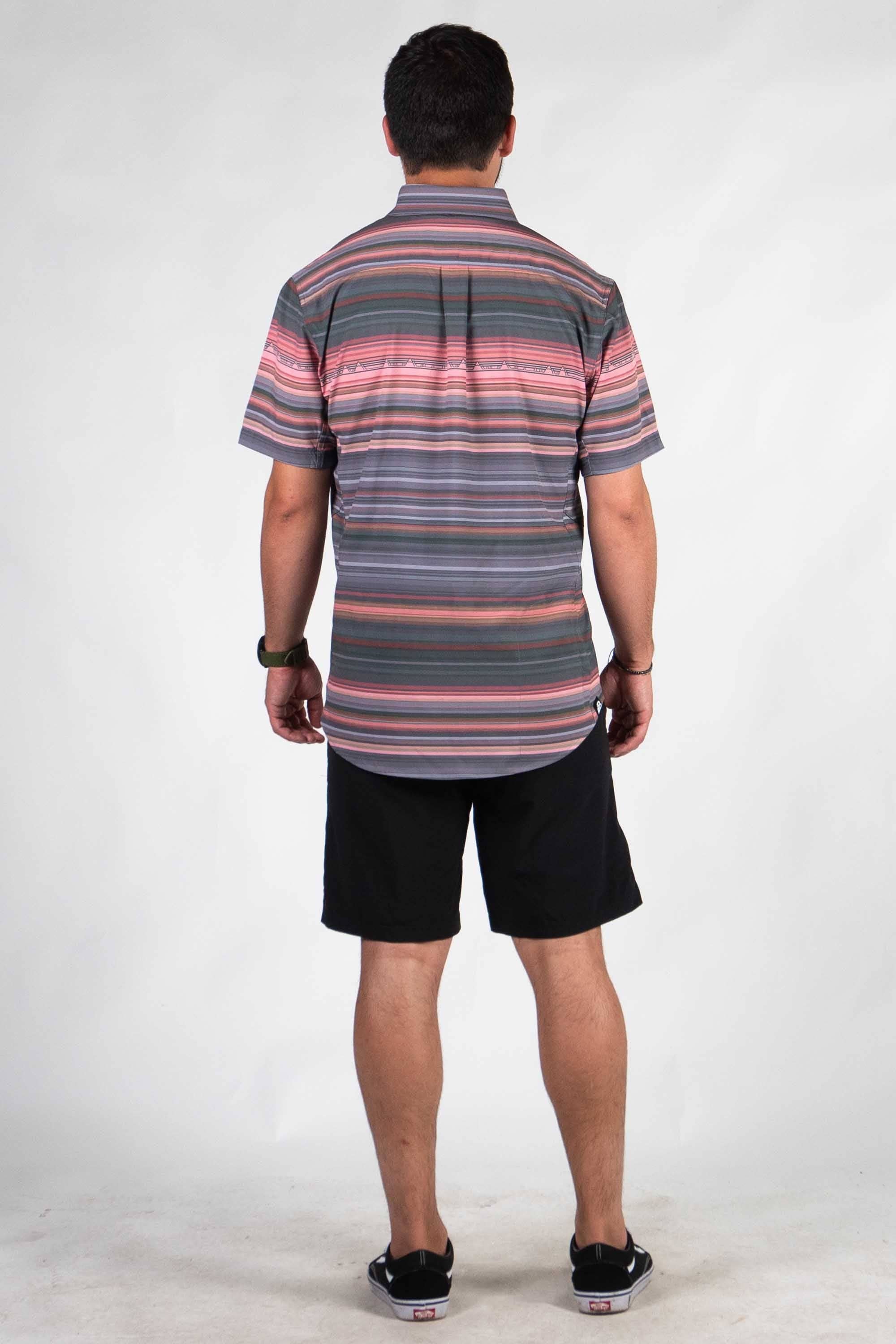 Belong Designs - Wholesale Button Down Shirt - Men's - Men's Vista Stretch Button Down45