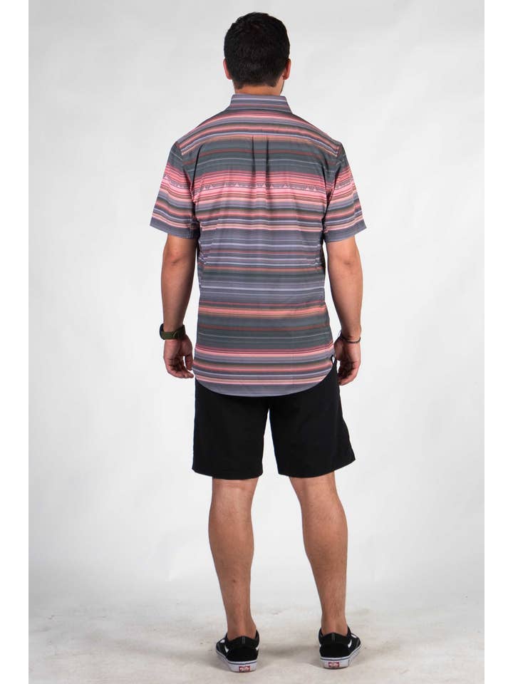 Belong Designs - Wholesale Button Down Shirt - Men's - Men's Vista Stretch Button Down45