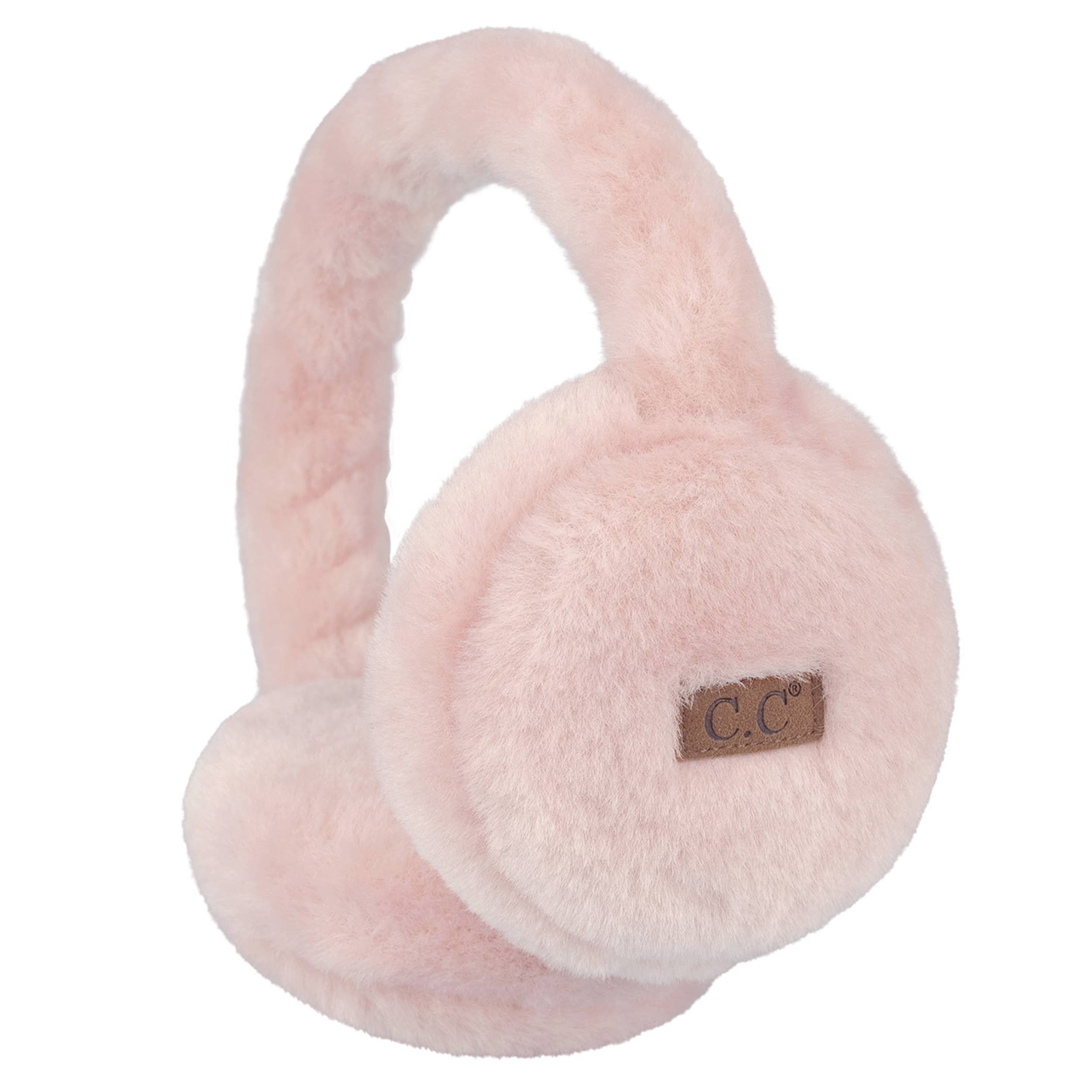 Hana – wholesale Earwarmers / ear muffs – women's – C.C Faux Fur Solid Winter Earmuff Winter Headband6