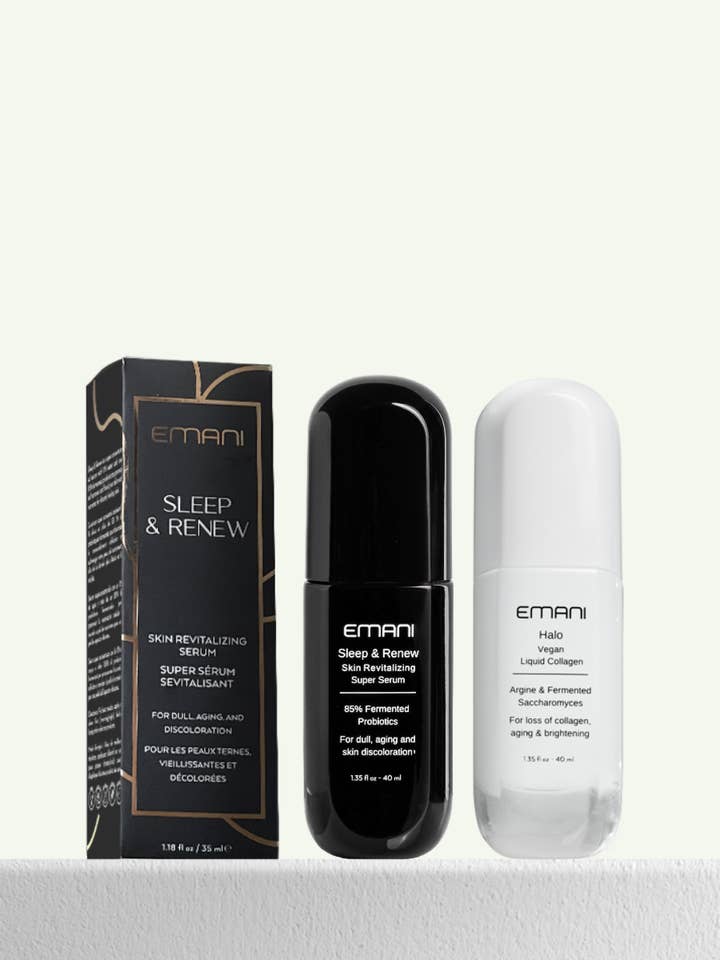 Age-Less Serum Kit for wholesale by EMANI VEGAN COSMETICS