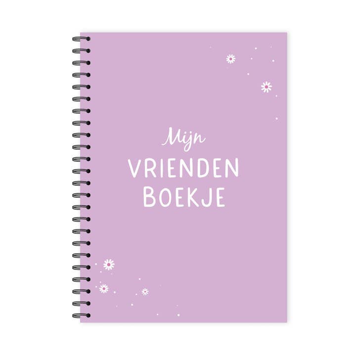 Carnet d'amis Lila pour la vente par Fien & Feau