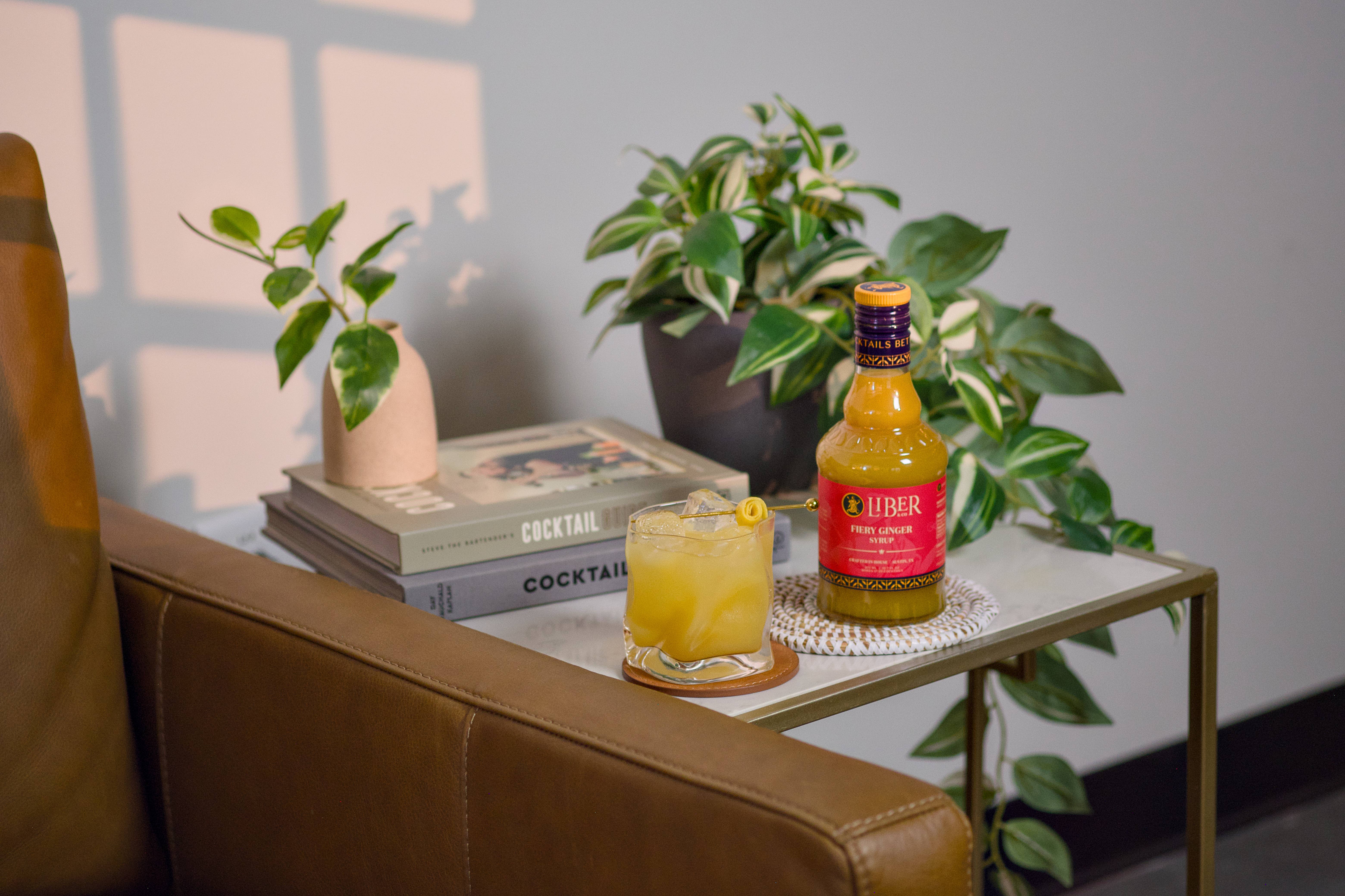 Liber & Co. - Wholesale Cocktail Mix/Syrup - Fiery Ginger Syrup6