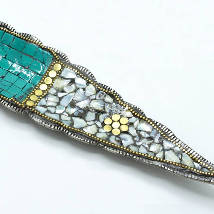 Ancient Wisdom - Wholesale Incense Holder - Buddha Long Leaf Tibetan Decor Incense Holder