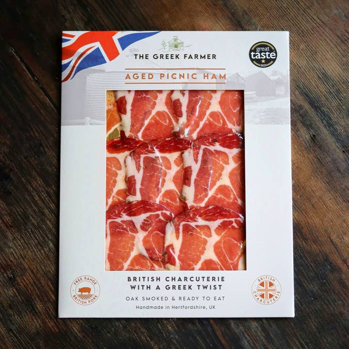 British Aged Picnic Ham for wholesale by The Greek Farmer