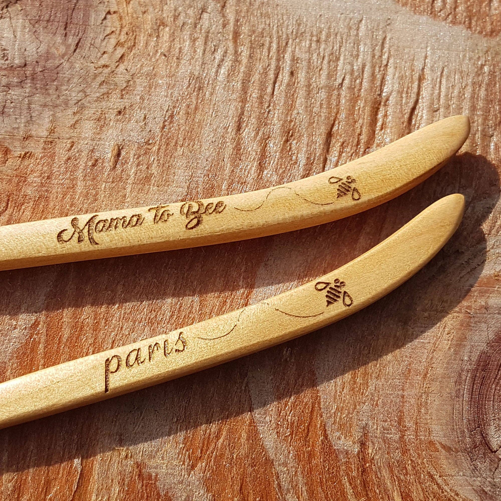 Eastvan bees - Wholesale Honey Dipper - Custom Engraved Honey Dippers With Hex Holes2