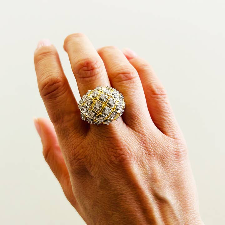 ÉCLAIRE - Wholesale Multi-Stone Ring - DOME RING