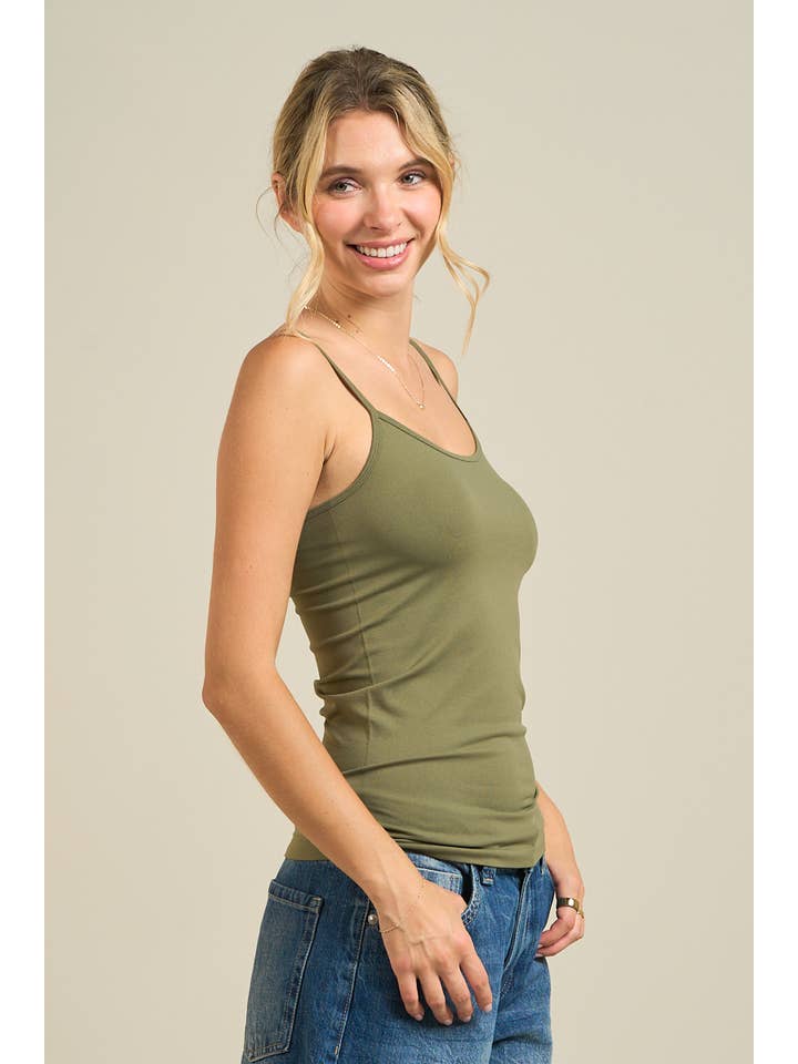 ANWND - Wholesale Tank Top - Women's - S55523-Essential Spaghetti Strap Cami18