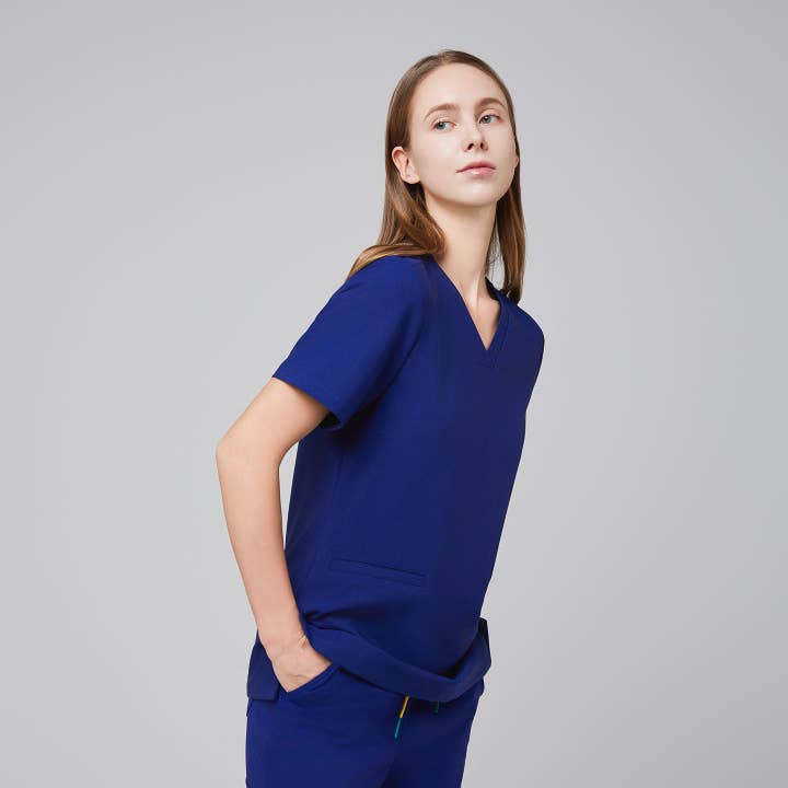 ZENIR - Wholesale Healthcare uniform – Women's - Zenir | W-Double Pocket Scrub Top9