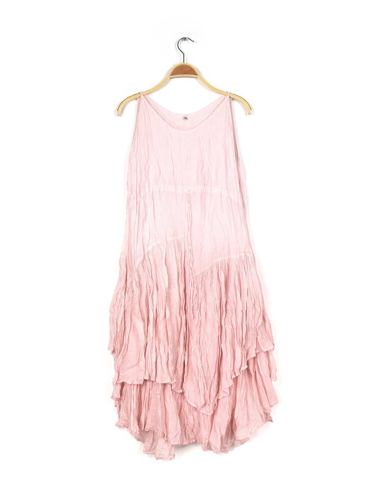 Thai Cotton Layered Dress-07355 for wholesale by Nusantara Inc.