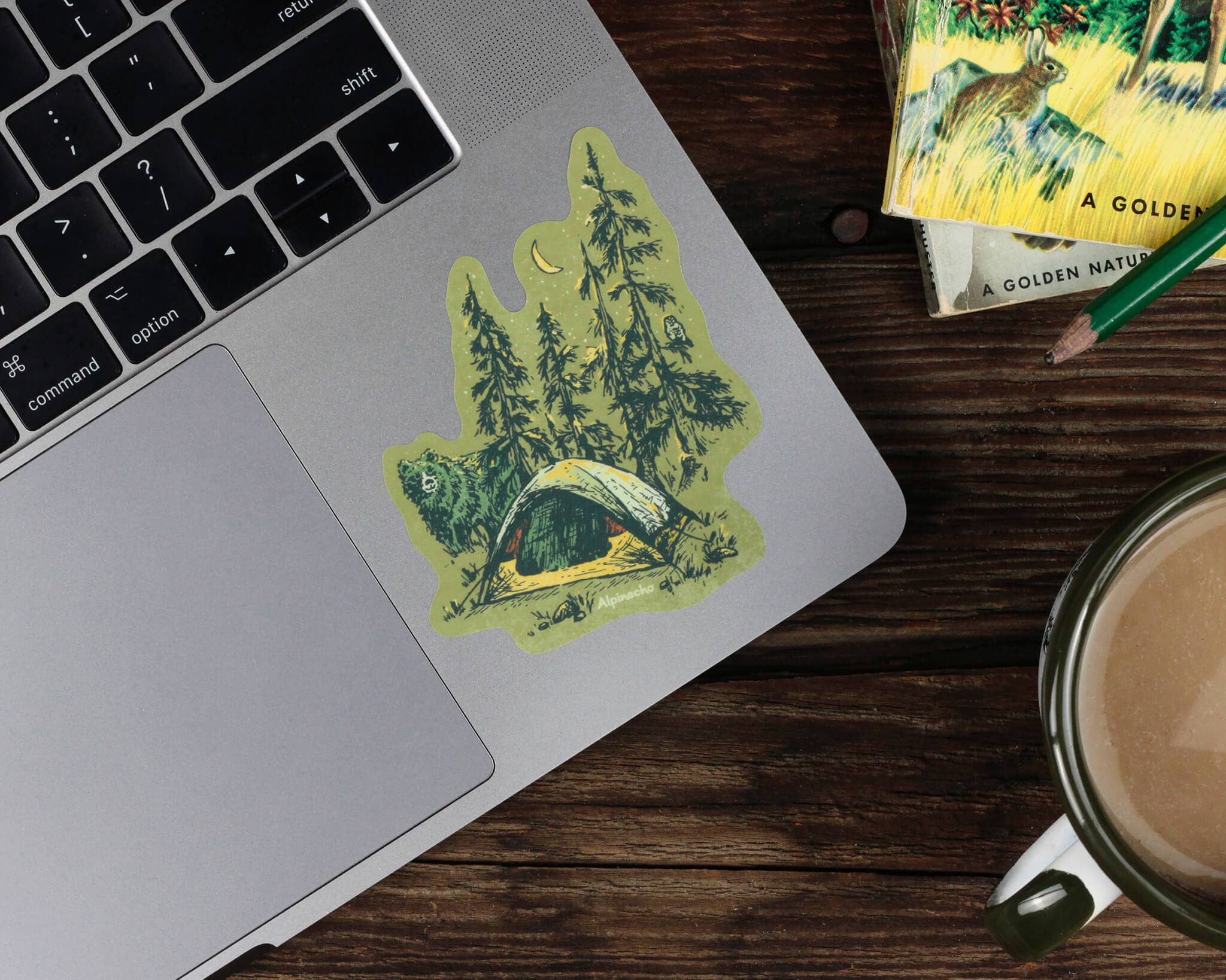 Alpinecho - Wholesale Sticker - Camp Visitors Sticker2