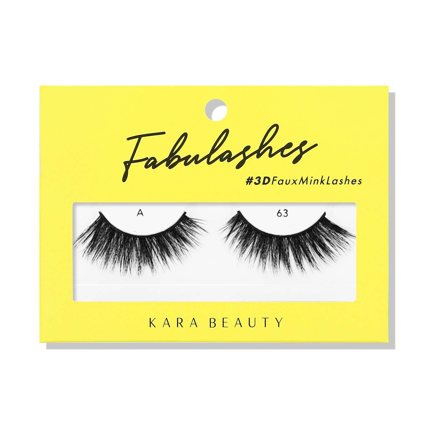 Kara Beauty - Wholesale False/Fake Eyelashes - FABULASHES 3D Faux Mink False Eyelashes -  A630