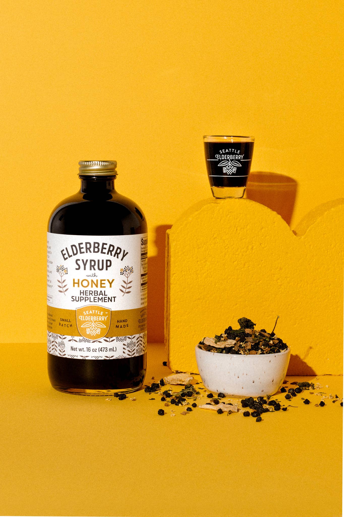 Seattle Elderberry - Wholesale Oral Supplement/Vitamin - Organic Elderberry Syrup with Honey8