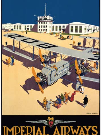 British Airways - IMPERIAL AIRWAYS 947 voor wholesale door Clanna Cards