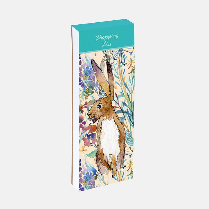 Shopping List - Kissing Hares for wholesale by The Gifted Stationery Company
