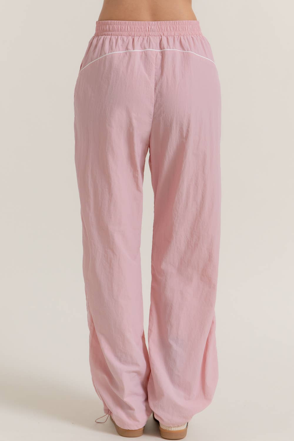 Active Basic | Active USA - Wholesale Sportbroek - Dames - Anorakstof Zijpijpen Trainingsbroek met Openingsstopper11