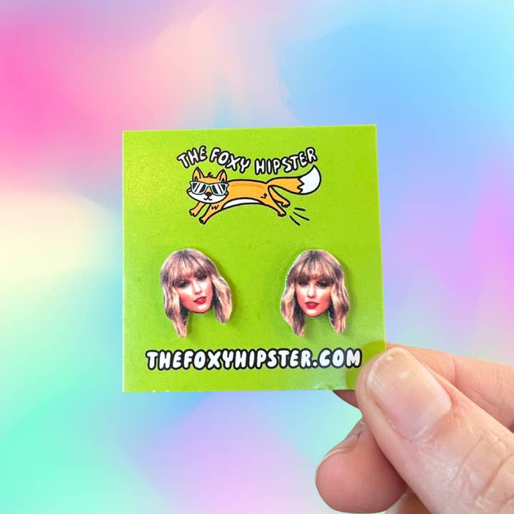 The Foxy Hipster - Wholesale Stud/Post Earrings - Taylor Swift Inspired Stud Earrings
