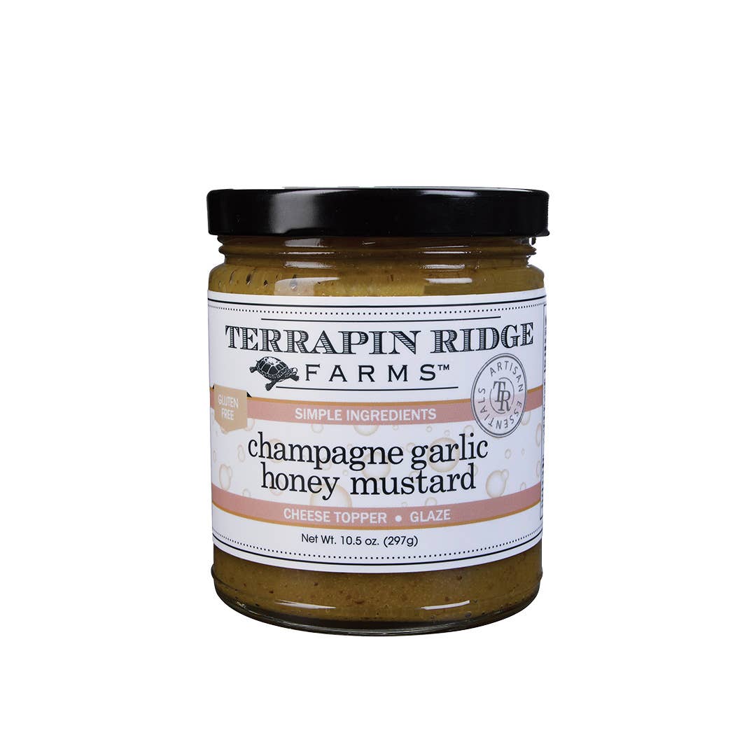 Terrapin Ridge Farms - Vente Moutarde - Moutarde à l'ail au champagne