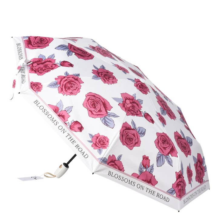 Funkyrel® Atzbranding Limited - Wholesale Umbrella - Women's - Rano – Blossoms on the Road Folding Umbrella