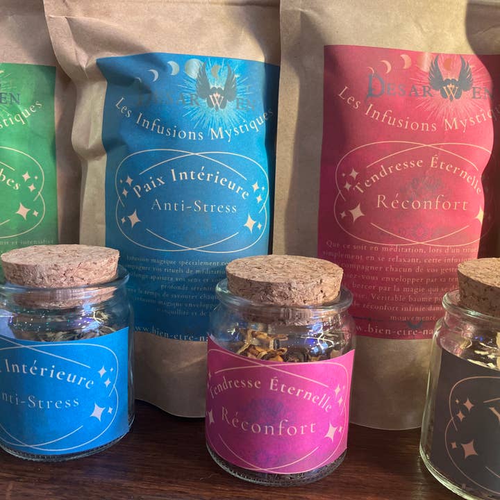 Desarwen - Wholesale Health/Detox Tea - Esoteric witch green magic anchoring ritual tea1