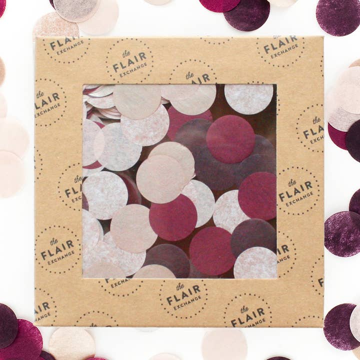 Confettis Eco Sultry pour la vente par The Flair Exchange