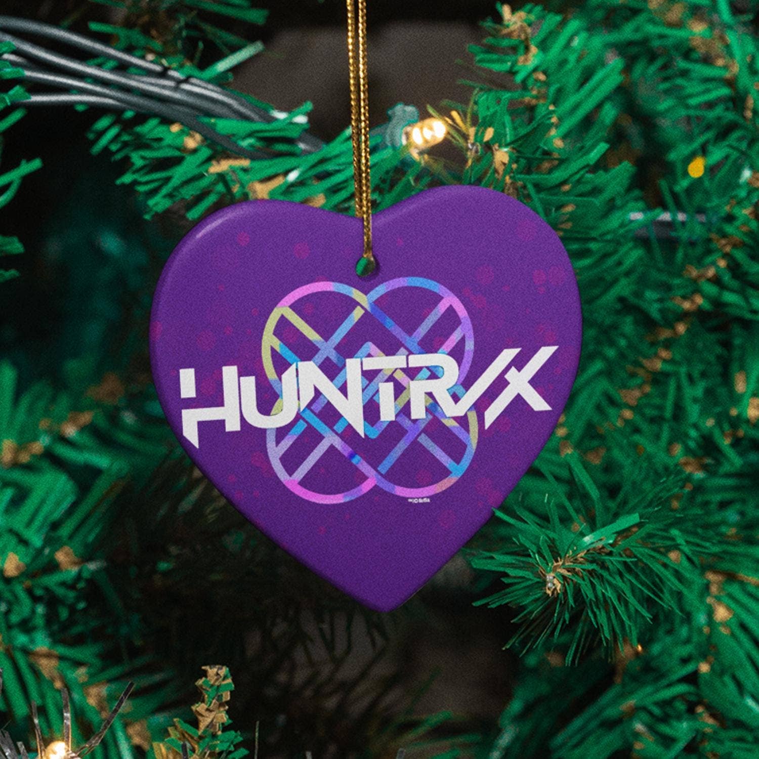 Embrova - Wholesale Ornament - Huntrix Logo Ornament, Kpop Huntrix Christmas Tree Decor